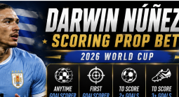 What Are the Payout Odds for Darwin Nunez First, Anytime Goal Scorer Prop Bet: Saudi Arabia vs. Uruguay?