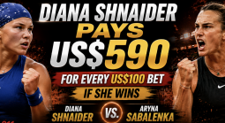 What Are the Payout Odds if Diana Shnaider Wins vs. Aryna Sabalenka at the French Open?  