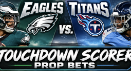 Eagles vs. Titans Touchdown Scorer Prop Bets: Saquon Barkley, Jalen Hurts, DeVonta Smith