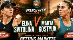 2026 French Open Betting Markets: Elina Svitolina v Marta Kostyuk