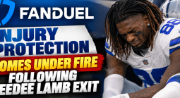 CeeDee Lamb Injury Puts FanDuel Bet Protect+ to the Test 