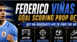 What Are the Payout Odds for Federico Vinas First, Anytime Goal Scorer Prop Bet: Saudi Arabia vs. Uruguay?