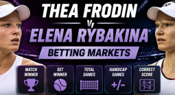 Thea Frodin v Elena Rybakina Betting Markets - US Open - September 1