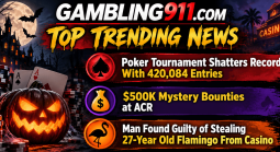 Top Trending Gambling News: GGPoker Claims World Record With 420,084 Tournament Entries and $500K Mystery Bounties at ACR