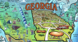Georgia map