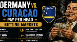 Germany vs. Curacao World Cup bookie counting cash while smoking a cigar