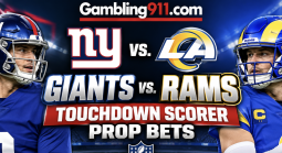Giants vs. Rams Touchdown Scorer Prop Bets: Kyren Williams, Davante Adams, Cam Skattebo