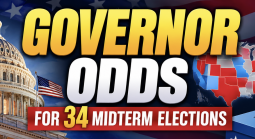 Governor Odds for 34 Midterm Elections