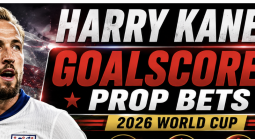 What Are the Payout Odds for Harry Kane First, Anytime Goalscorer Prop Bet: England vs. Croatia? 