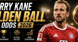 Harry Kane Golden Ball Odds 2026
