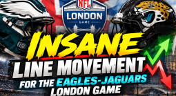 Insane Line Movement for the Eagles-Jaguars London Game