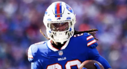 Patriots vs. Bills Total Rushing Yards Prop Bets: James Cook