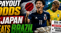 Japan Pays Out US$400 for Every US$100 Bet to Beat Brazil in 2026 FIFA World Cup