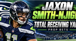 Seahawks vs. Commanders Total Receiving Yards Prop Bets: Jaxon Smith-Njigba