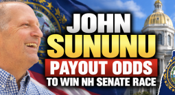 John Sununu Payout Odds to Win the New Hampshire Senate Race at $550 for Every $100 Bet