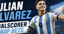 What Are the Payout Odds for Julian Alvarez First, Anytime Goal Scorer Prop Bet: Argentina vs. Algeria?