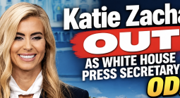 Katie Zacharia Out as White House Press Secretary Odds