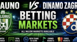 Kauno vs Dinamo Zagreb Betting Odds - UEFA Champions League Qualifiers