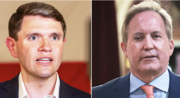 James Talarico and Ken Paxton