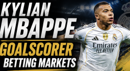 Kylian Mbappe Goalscorer Payout Odds - Espanyol v Real Madrid 22 August