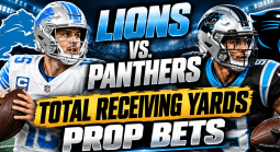 Lions vs. Panthers Total Receiving Yards Prop Bets: Amon-Ra St. Brown, Tetairoa McMillan