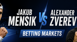 2026 French Open Betting Markets: Jakub Mensik v Alexander Zverev