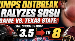 SDSU Mumps Spread Causes Game Spread to Move From 3.5 to 8 Texas State: But Will the Game Be Played?