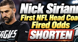 Philadelphia Eagles Nick Sirianni First NFL Head Coach Fired Payout Odds Shorten From +1600 to +700
