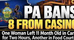 Pennsylvania Bans 8 From Gambling in Casinos: One Woman Left 11 Month Old in Car for Two Hours, Another in Food Court