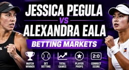 Jessica Pegula v Alexandra Eala Betting Markets - WTA Washington 2026 Odds