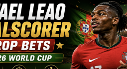 What Are the Payout Odds for Rafael Leao First, Anytime Goalscorer Prop Bet: Portugal vs. Congo?