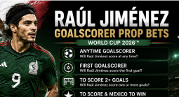 First, Anytime Goal Scorer Prop Bet Payout Odds - Czechia v Mexico: Raul Jimenez, Julian Quinones 