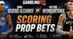 Scoring prop bets Shai Gilgeous-Alexander, Victor Wembanyama