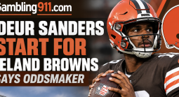Shedeur Sanders to Start for Cleveland Browns Says Oddsmaker