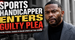 Sports handicapper enters guilty plea