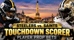 Steelers vs. Saints Touchdown Scorer Player Prop Bets Payouts: Jaylen Warren, Kendre Miller, DK Metcalf