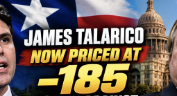 James Talarico Now Priced at -185 to Win Against Ken Paxton in Texas Senate Race