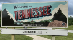 Tennessee welcome sign