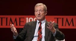 Tom Steyer sitting