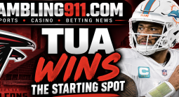 Atlanta Falcons 2026 Win Total Still 5.5 as Team Announces Tua Tagovailoa as Starting Quarterback