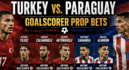 First, Anytime Goal Scorer Prop Bet Payouts Türkiye v Paraguay: Kerem Akturkoglu, Kenan Yildiz, Deniz Gul