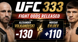 UFC 333 Fight Odds Released