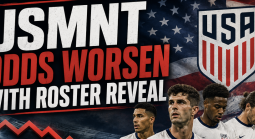 USMNT World Cup Odds Worsen After Roster Reveal