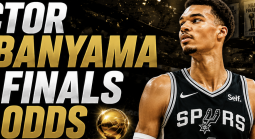 Victor Wembanyama NBA Finals MVP Odds at 1-2