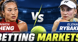 Qinwen Zheng v Elena Rybakina Betting Markets - US Open September 9