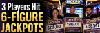 Three Players Hit Six-Figure Jackpots at Sacramento California Casino Over 4th of July Weekend