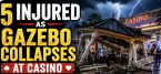5 Injured at Hollywood, Florida Casino as Gazebo Collapses During Severe Storm
