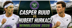 Casper Ruud v Hubert Hurkacz Wimbledon 2026 Payout Odds - Betting Markets