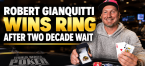From Worst to First, WSOPC Pompano Main Event Champ Gets First Ring After Two Decades on Circuit