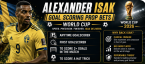 What Are the Payout Odds for Alexander Isak First, Anytime Goal Scorer Prop Bet: Sweden v Tunisia